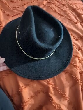 WESTERN EXPRESS Felt Stetson Hat Men 7 Cowboy Hat with Gold Band - Men